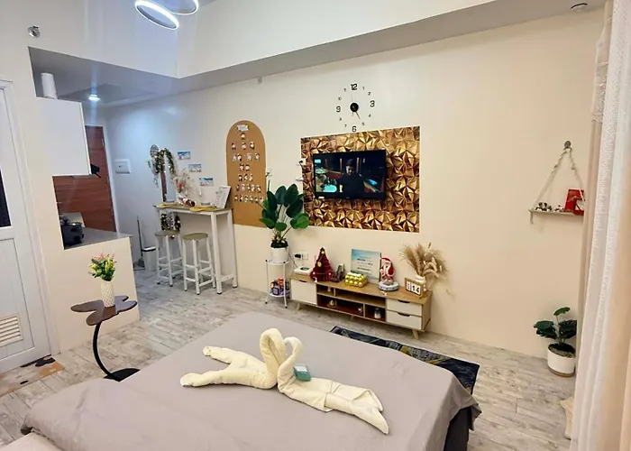 The Fyangz Luxe Staycation Near Anjo World Appart hôtel Cebu